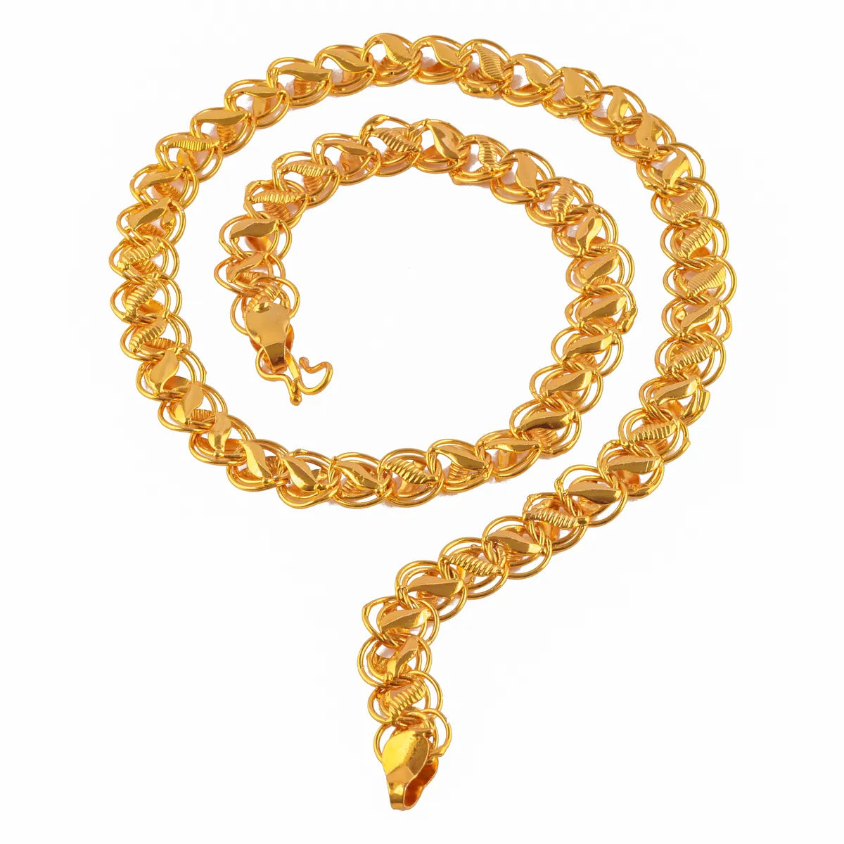 SigmaTrendz Stylish Gold Plated Chain For Men