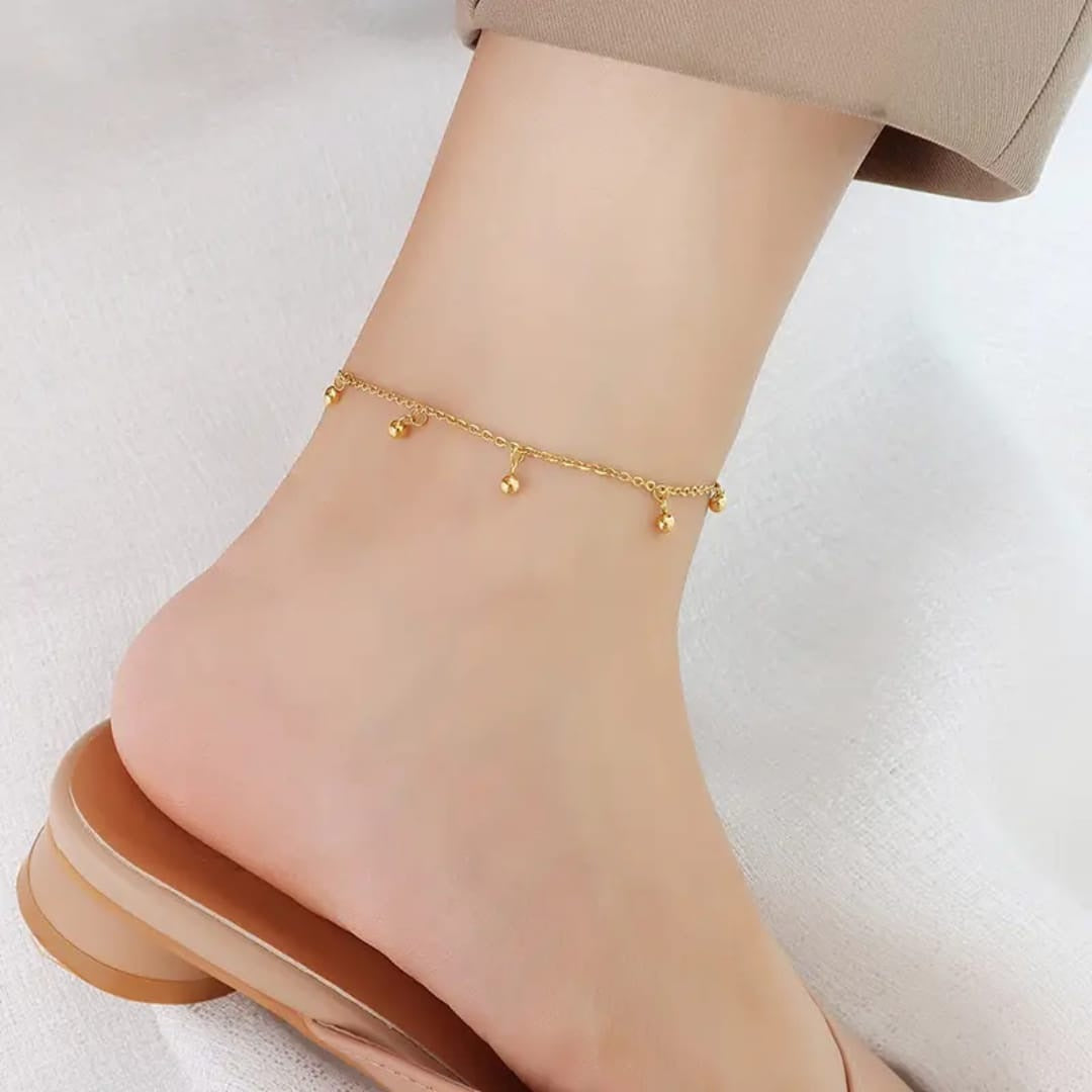 Sigma Golden Bead Bracelet For College Going Girls