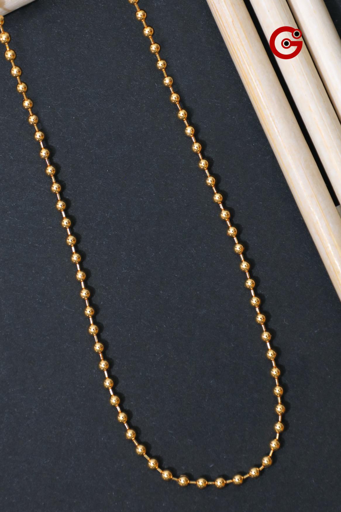 SIGMA GOLD PLATED NECKLACE CHAINS DAILY WEAR CHAINS.