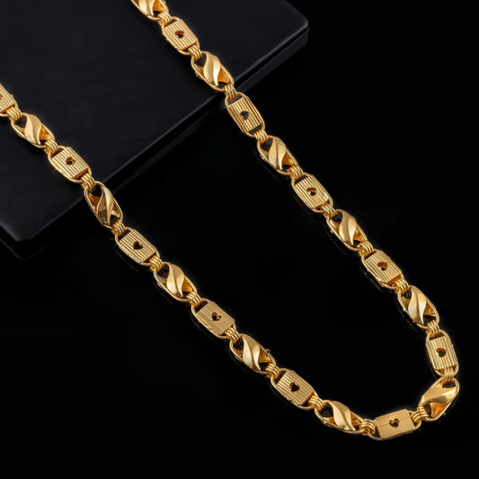 Trendy Gold Plated Chain