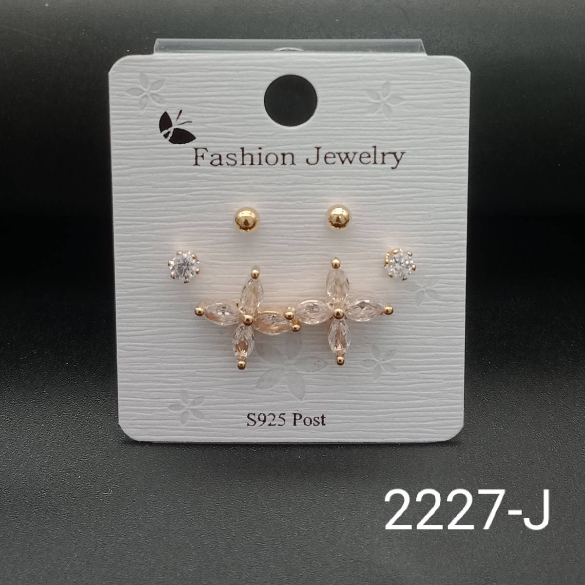 Sigma Fashion Rose Gold Earrings