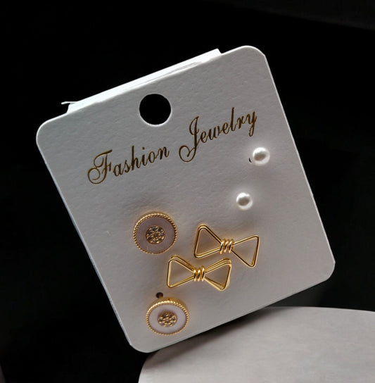 Sigma Korean golden stylish trendy studs