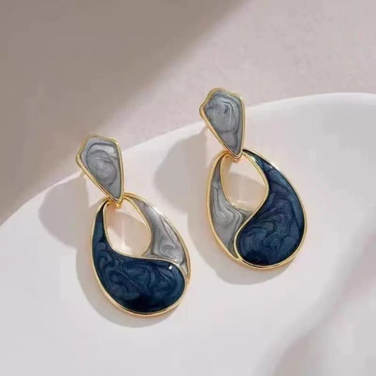 Sigma Blue Ocean 🌊 Theme Earring