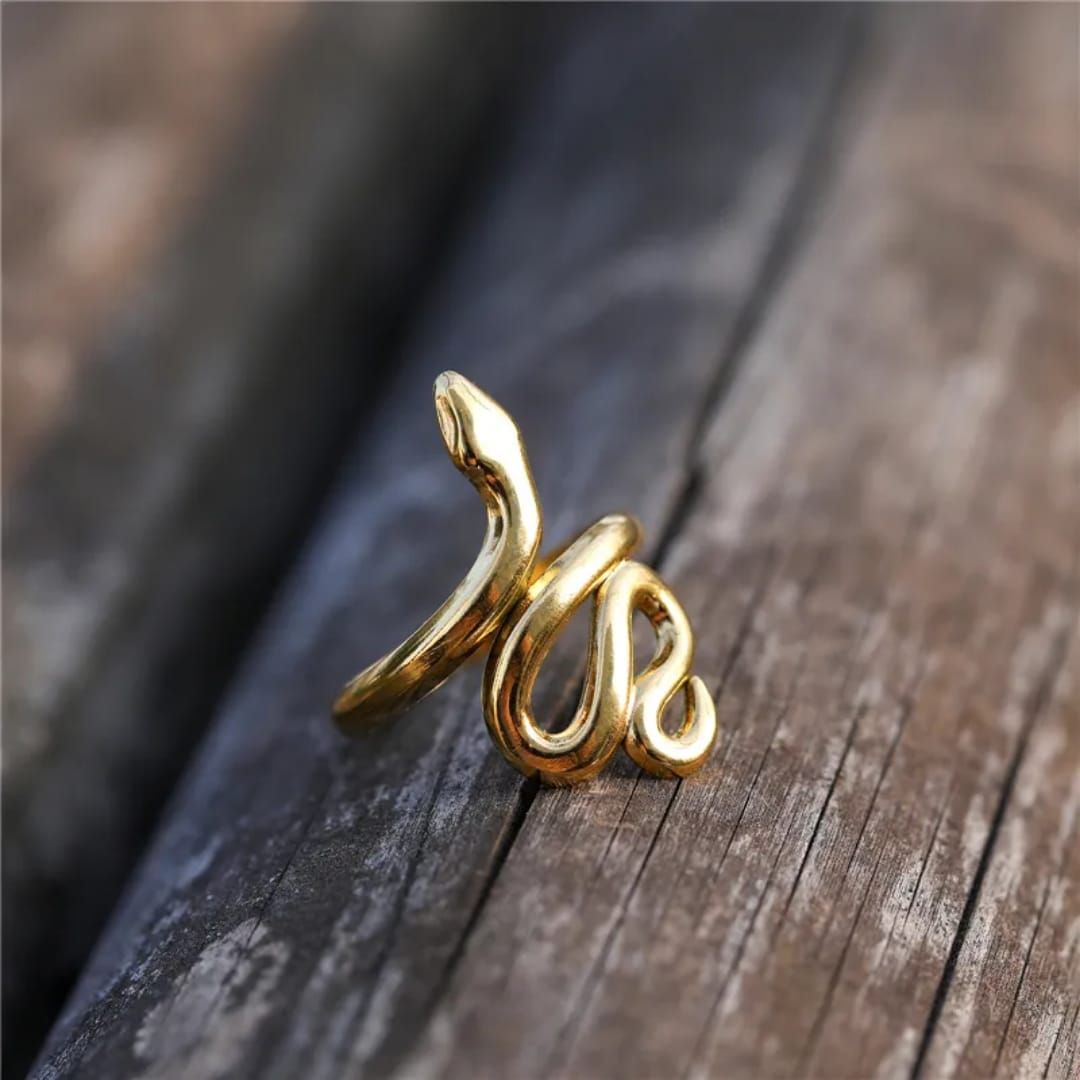 Sigma  Golden Snake 🐍 Ring