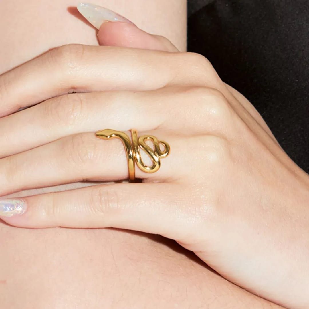 Sigma  Golden Snake 🐍 Ring