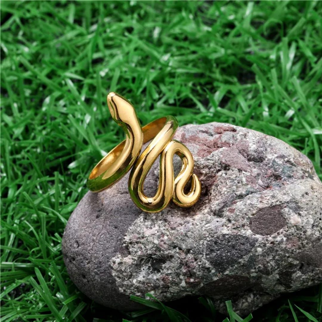 Sigma  Golden Snake 🐍 Ring