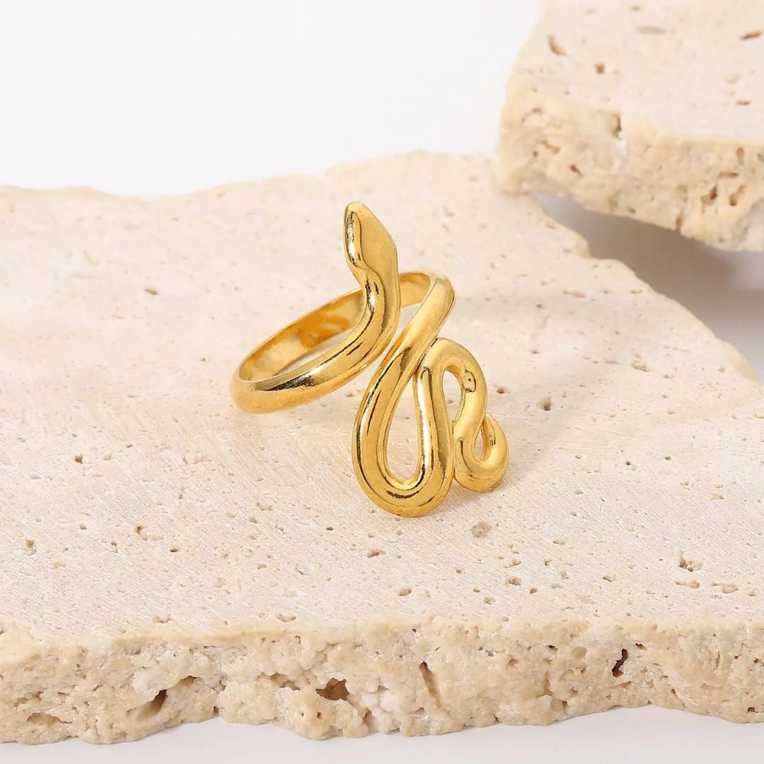 Sigma  Golden Snake 🐍 Ring
