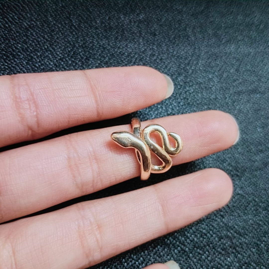 Sigma  Golden Snake 🐍 Ring