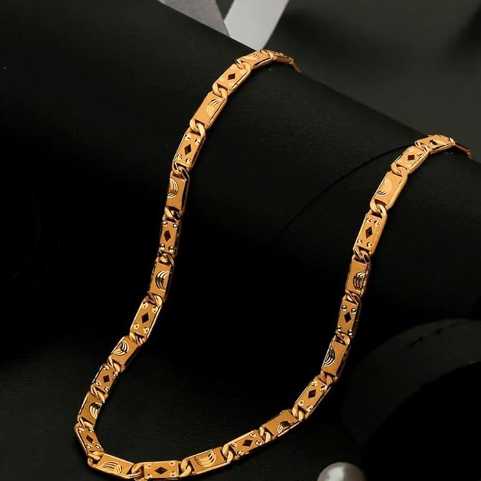 Sigma Gold plated Men's chain