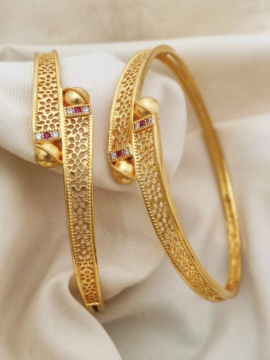 Sigma Beautiful Designer Bangles for Women pack of 2 Pcs