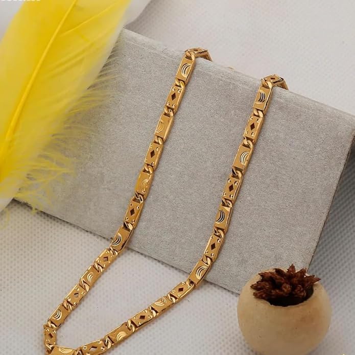 Sigma Gold plated Men's chain