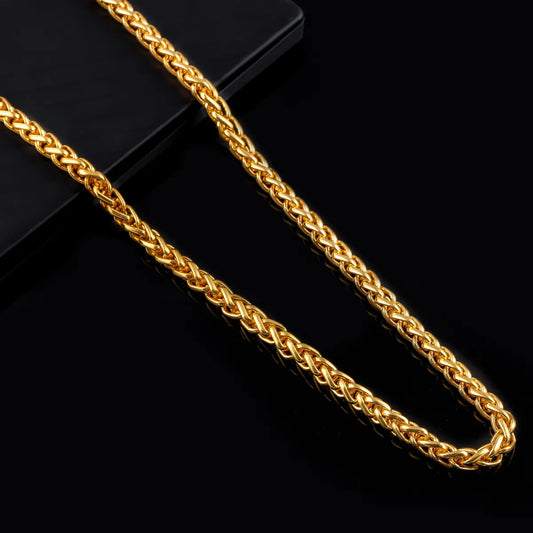 Sigma Royal Twist Gold-Plated Chain