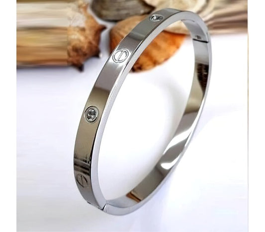 Sigma Silver Unisex Kada for daily wear