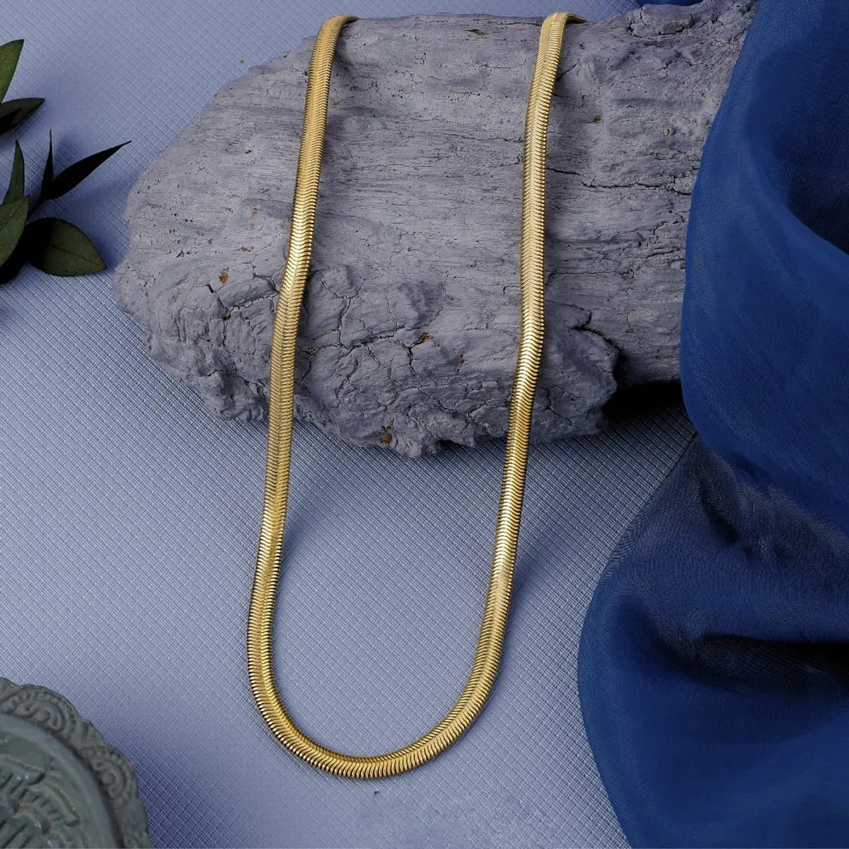 Brass Gold Plated Chain For Men and Women