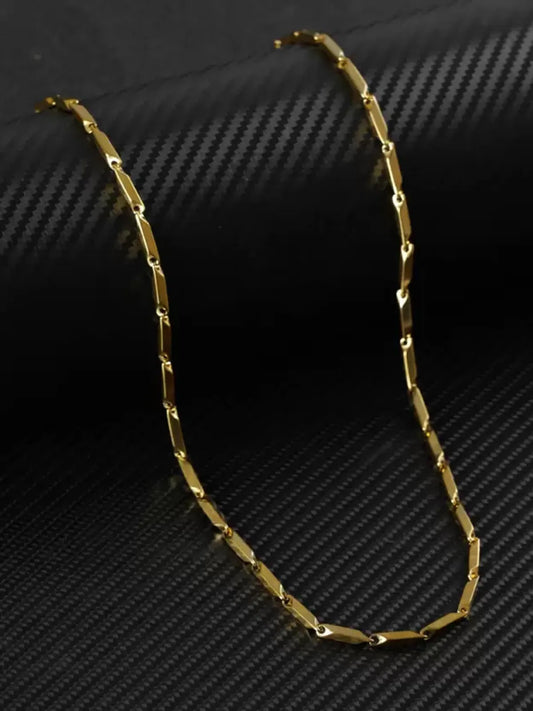 Sigma Twisted Cuboid Men Chain