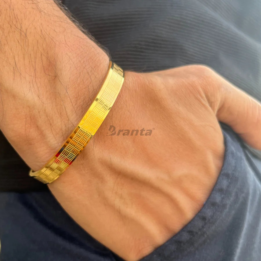 Sigma Zig Zag Line Bracelet For Men