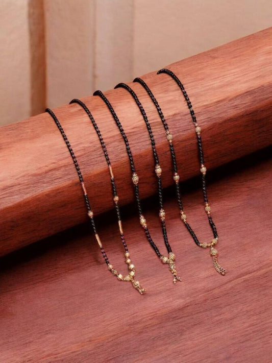 Sigma Attractive Mind Blowing Fancy Traditional Allure New Combo of 3 CollectionTraditional Mangalsutra For Women Stylish