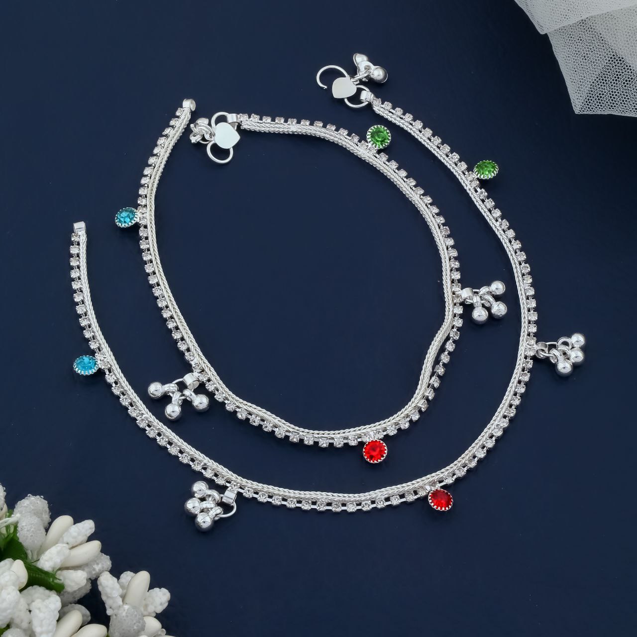 Sigma Scarlet Charm Matte Anklet