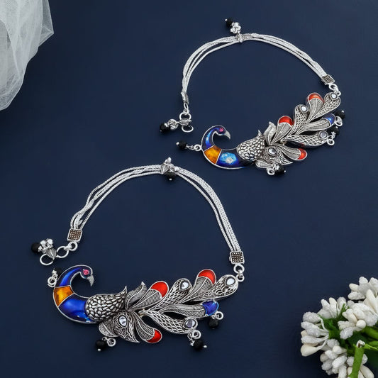 Sigma Peacock Glory Anklet