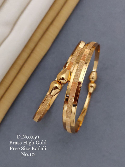 Sigma Brass High Gold Free Size Kadali