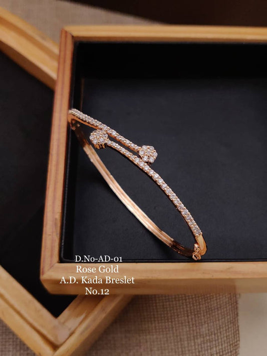 Sigma Rose Gold A.D. Kada Breslet