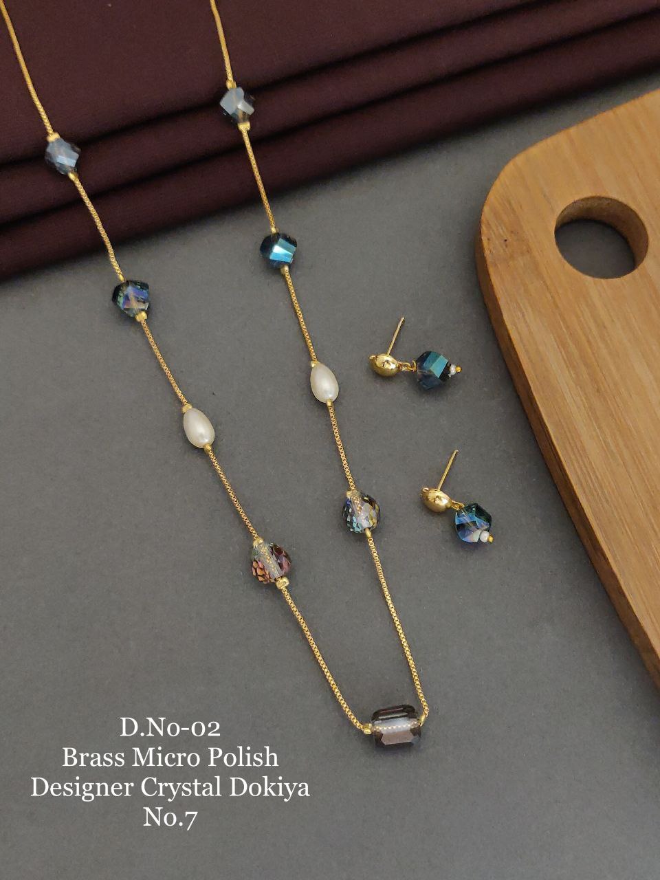 Sigma Brass Micro Polish Designer crystal Dokiya