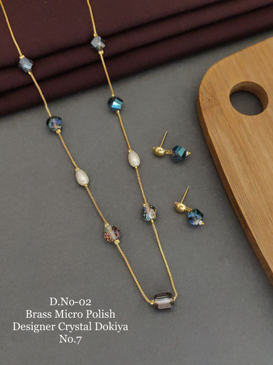 Sigma Brass Micro Polish Designer crystal Dokiya