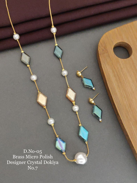 Sigma Brass Micro Polish Designer Crystal Dokiya
