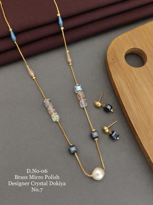 Sigma Brass Micro Polish Designer Crystal Dokiya
